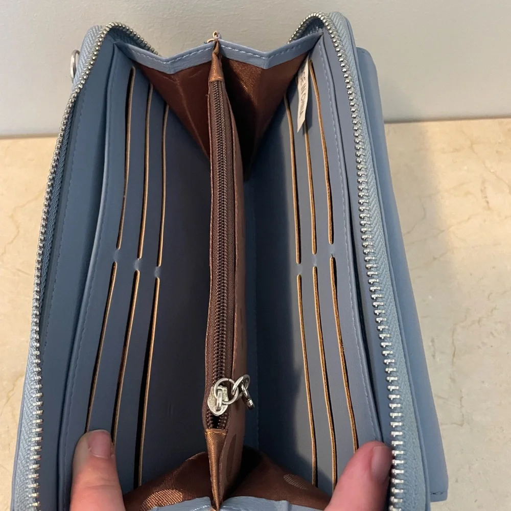 Forever Young Light Blue Wallet - Picture 9 of 9